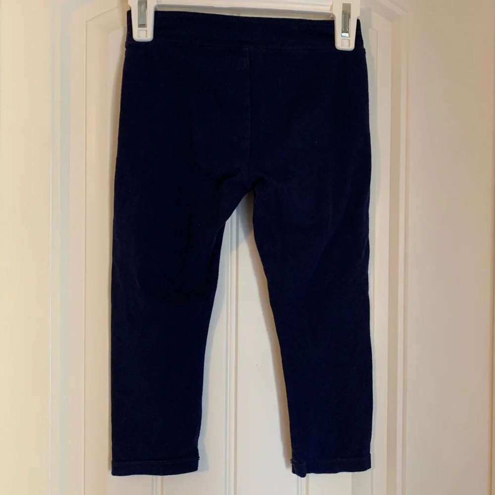 Justice 7 navy stretch Capri workout pants active